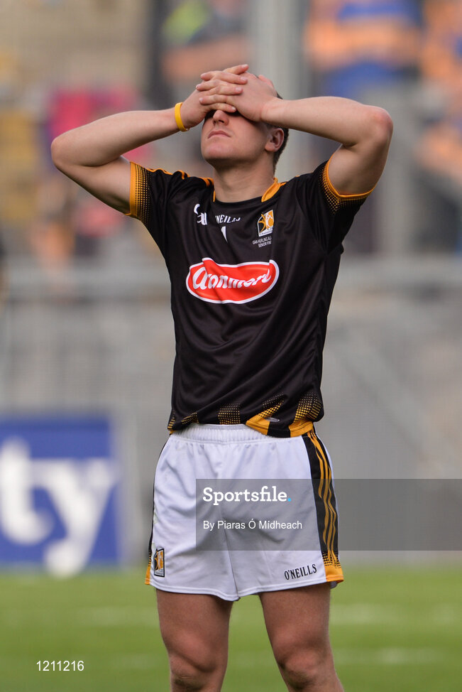 4 September 2016; Eóin Murphy of Kilkenny dejected after the GAA Hurling All-Ireland Senior Championship Final match between Kilkenny and Tipperary at Croke Park in Dublin. Photo by Piaras Ó Mídheach/Sportsfile