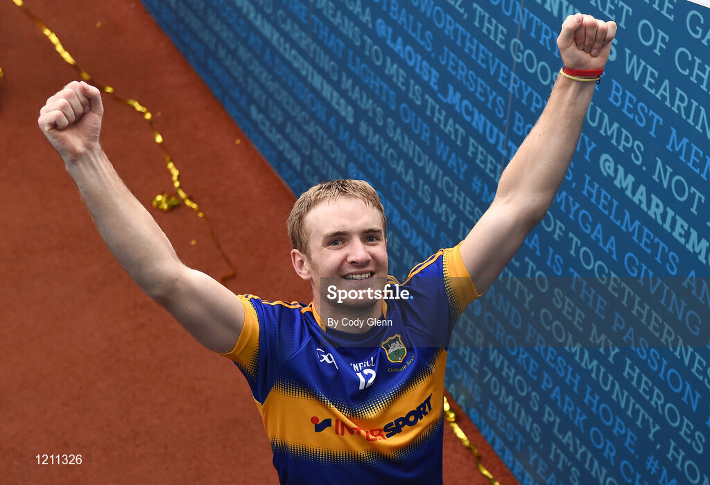 4 September 2016; Noel McGrath of Tipperary celebrates as he leaves the pitch following the GAA Hurling All-Ireland Senior Championship Final match between Kilkenny and Tipperary at Croke Park in Dublin. Photo by Cody Glenn/Sportsfile