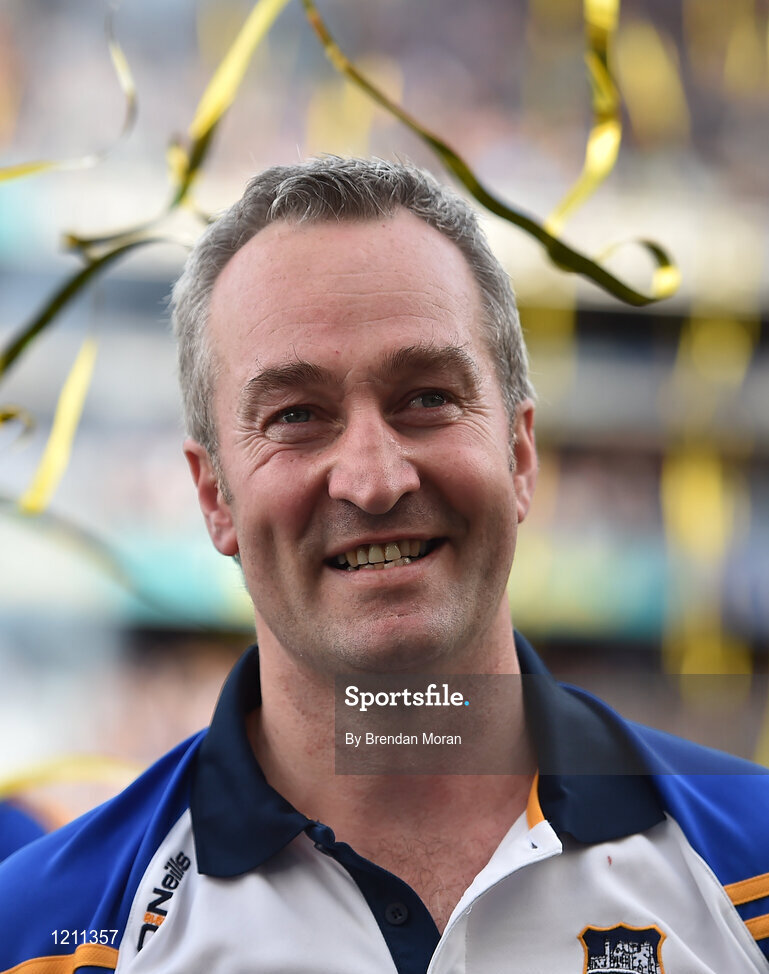 4 September 2016; An emotional Tipperary manager Michael Ryan watches the presentation of the cup after the GAA Hurling All-Ireland Senior Championship Final match between Kilkenny and Tipperary at Croke Park in Dublin. Photo by Brendan Moran/Sportsfile