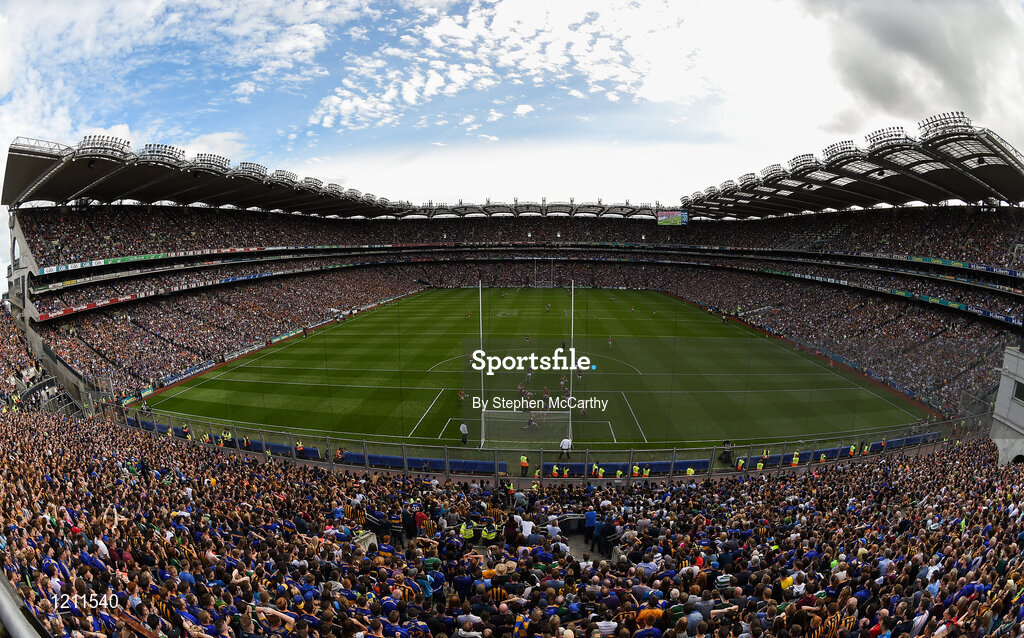 4 September 2016; A general view of Croke Park during the GAA Hurling All-Ireland Senior Championship Final match between Kilkenny and Tipperary at Croke Park in Dublin. Photo by Stephen McCarthy/Sportsfile
