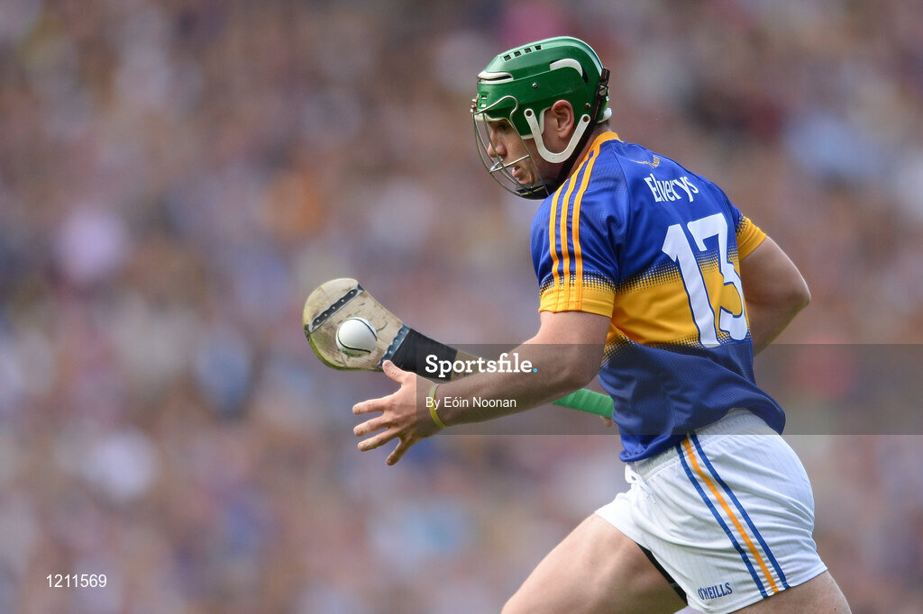 4 September 2016; John O’Dwyer of Tipperary on his way to scoring his side's first goal during the GAA Hurling All-Ireland Senior Championship Final match between Kilkenny and Tipperary at Croke Park in Dublin. Photo by Eóin Noonan/Sportsfile