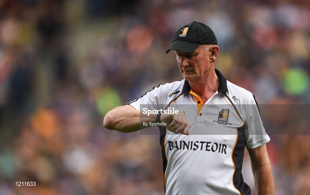 4 September 2016; Kilkenny manager Brian Cody during the GAA Hurling All-Ireland Senior Championship Final match between Kilkenny and Tipperary at Croke Park in Dublin. Photo by Sportsfile