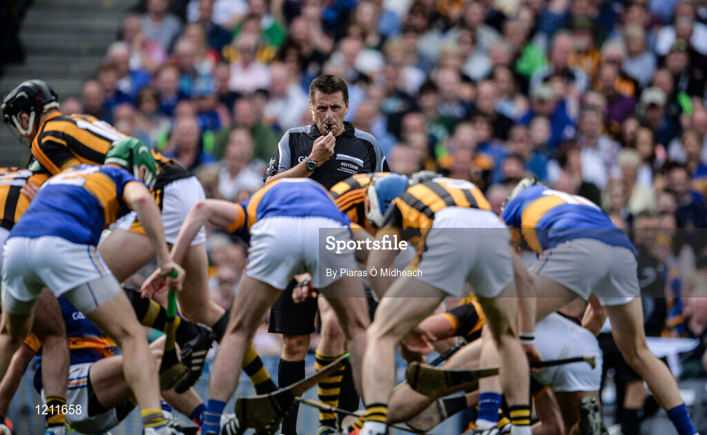 4 September 2016; Referee Brian Gavin looks on during the GAA Hurling All-Ireland Senior Championship Final match between Kilkenny and Tipperary at Croke Park in Dublin. Photo by Piaras Ó Mídheach/Sportsfile