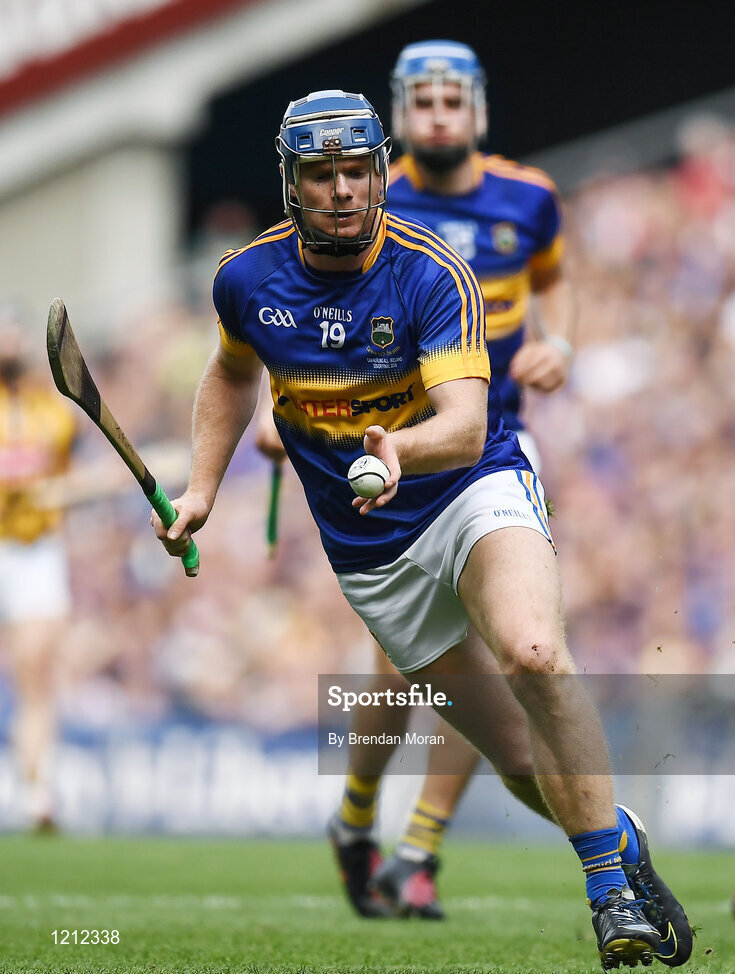 4 September 2016; Jason Forde of Tipperary during the GAA Hurling All-Ireland Senior Championship Final match between Kilkenny and Tipperary at Croke Park in Dublin. Photo by Brendan Moran/Sportsfile