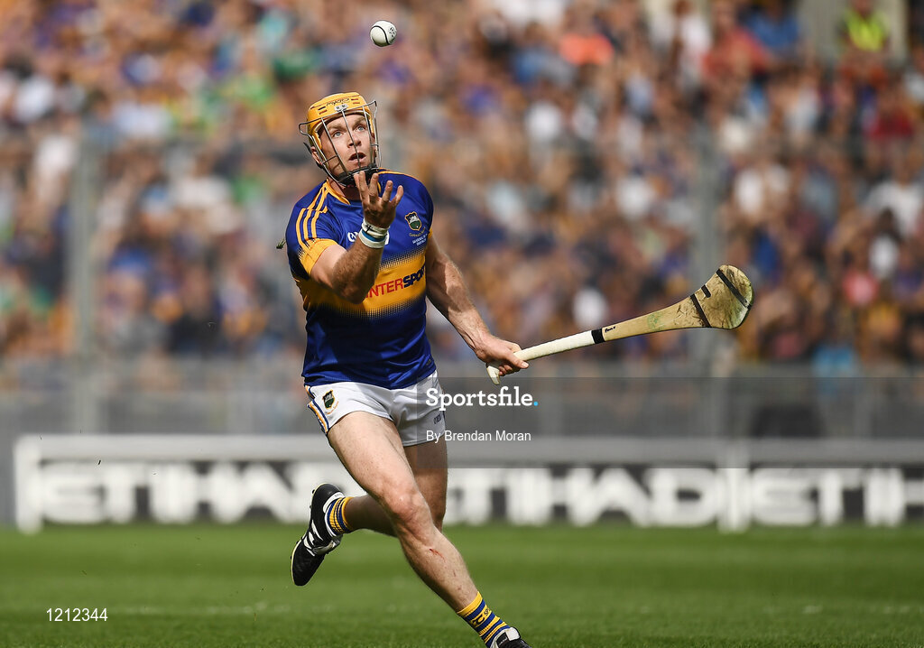4 September 2016; Pádraic Maher of Tipperary during the GAA Hurling All-Ireland Senior Championship Final match between Kilkenny and Tipperary at Croke Park in Dublin. Photo by Brendan Moran/Sportsfile