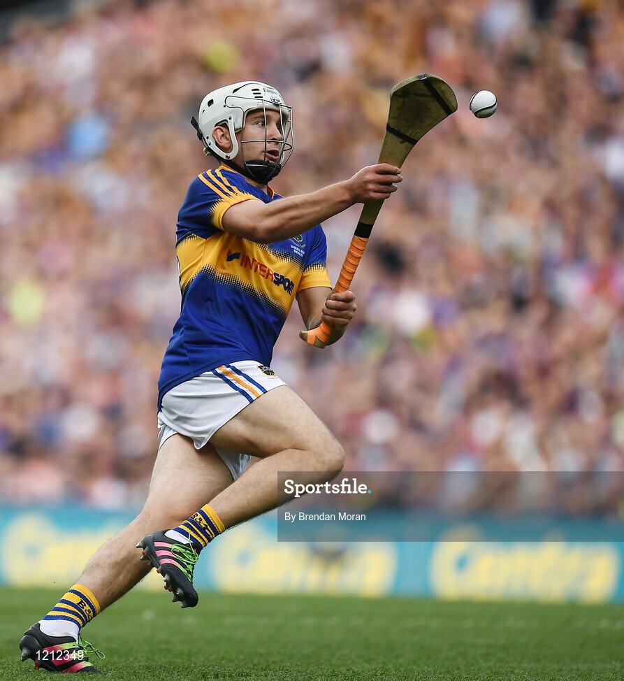 4 September 2016; Niall O’Meara of Tipperary during the GAA Hurling All-Ireland Senior Championship Final match between Kilkenny and Tipperary at Croke Park in Dublin. Photo by Brendan Moran/Sportsfile