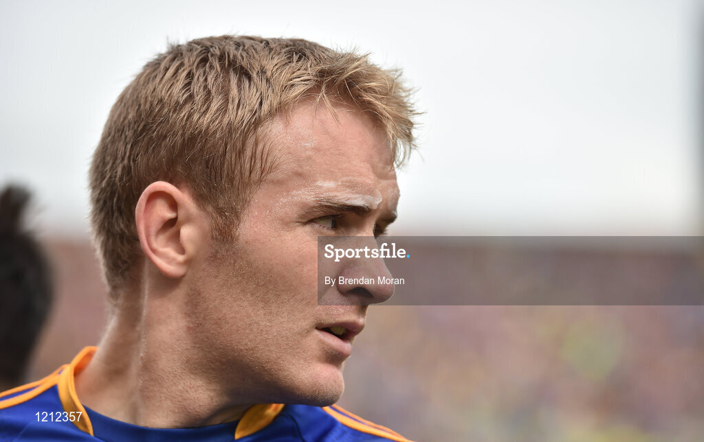 4 September 2016; Noel McGrath of Tipperary before the GAA Hurling All-Ireland Senior Championship Final match between Kilkenny and Tipperary at Croke Park in Dublin. Photo by Brendan Moran/Sportsfile