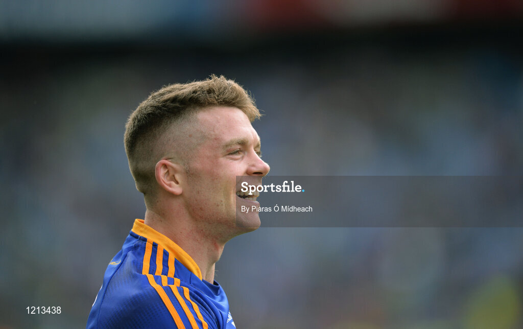 4 September 2016; Pádraic Maher of Tipperary celebrates after the GAA Hurling All-Ireland Senior Championship Final match between Kilkenny and Tipperary at Croke Park in Dublin. Photo by Piaras Ó Mídheach/Sportsfile