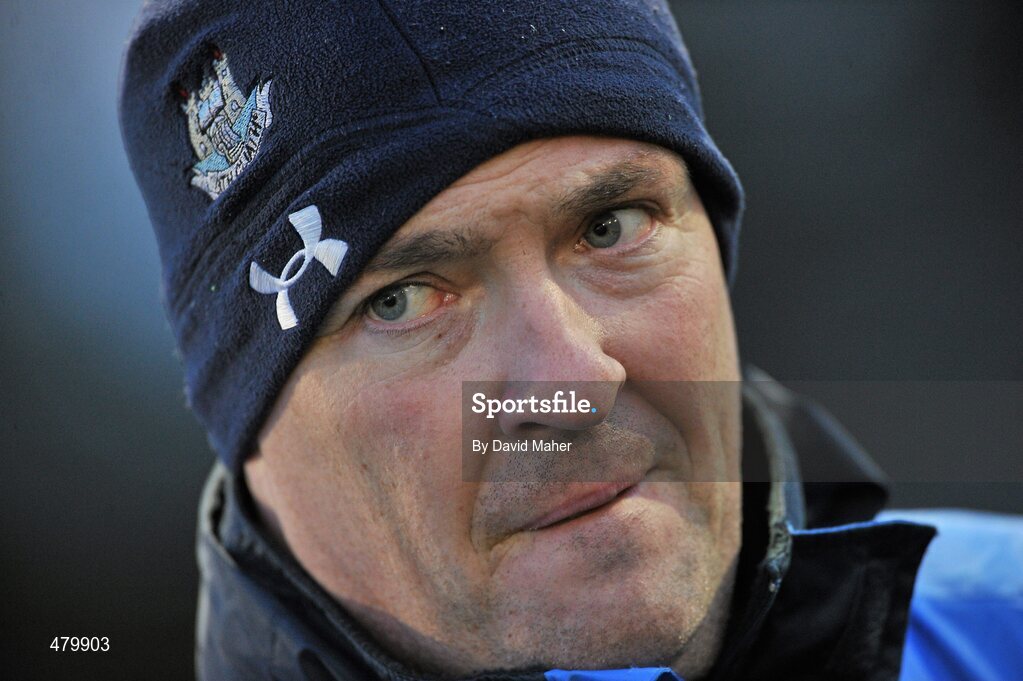 1 January 2011; Pat Gilroy, Dublin manager. Annual Football Challenge, Dublin v Dubs Stars, St Brigid's GAA Club, Russell Park, Blanchardstown, Dublin. Picture credit: David Maher / SPORTSFILE