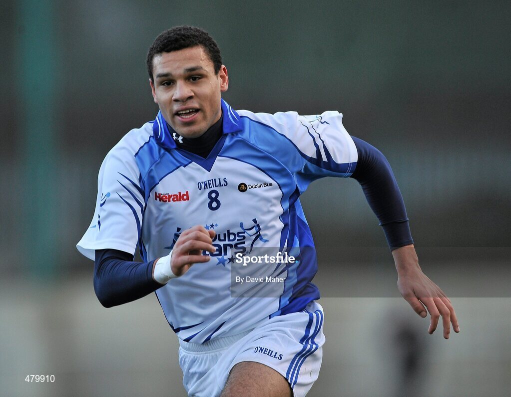 1 January 2011; Craig Dias, Dubs Stars. Annual Football Challenge, Dublin v Dubs Stars, St Brigid's GAA Club, Russell Park, Blanchardstown, Dublin. Picture credit: David Maher / SPORTSFILE