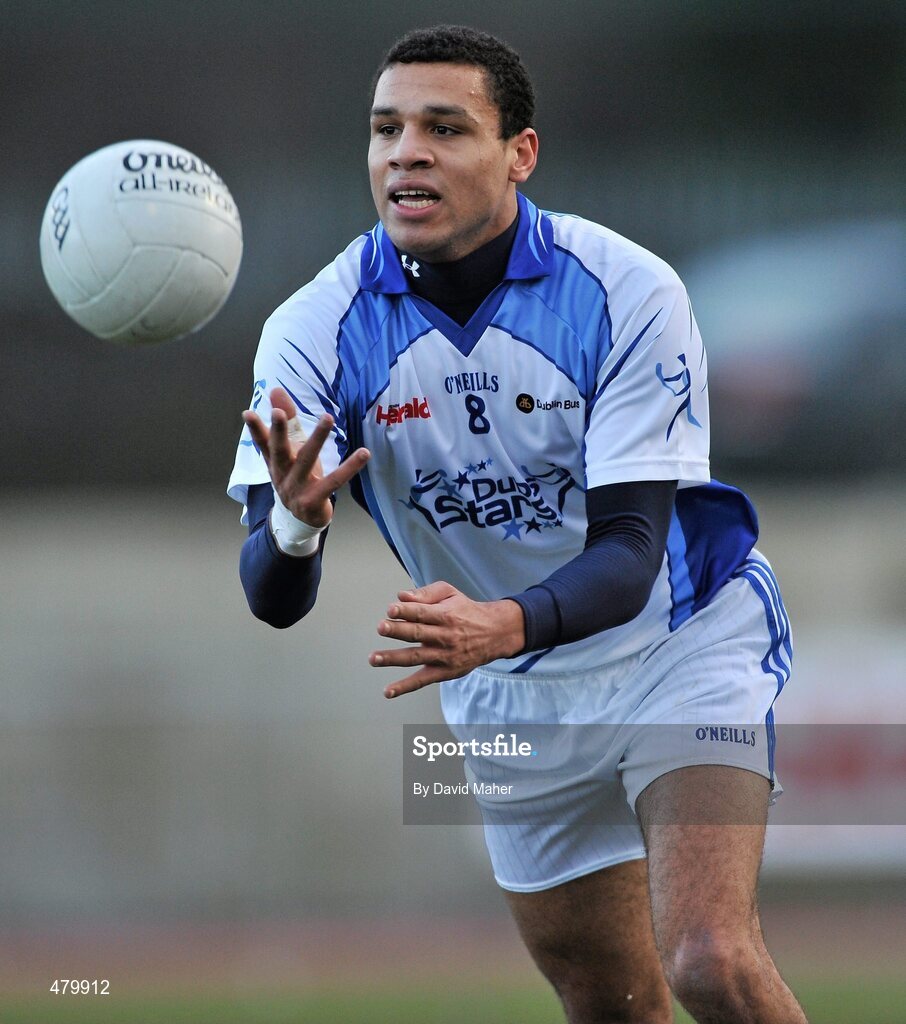 1 January 2011; Craig Dias, Dubs Stars. Annual Football Challenge, Dublin v Dubs Stars, St Brigid's GAA Club, Russell Park, Blanchardstown, Dublin. Picture credit: David Maher / SPORTSFILE