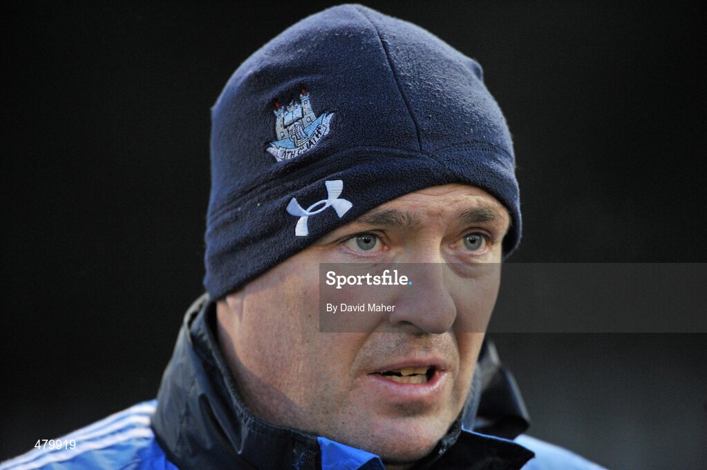 1 January 2011; Pat Gilroy, Dublin manager. Annual Football Challenge, Dublin v Dubs Stars, St Brigid's GAA Club, Russell Park, Blanchardstown, Dublin. Picture credit: David Maher / SPORTSFILE