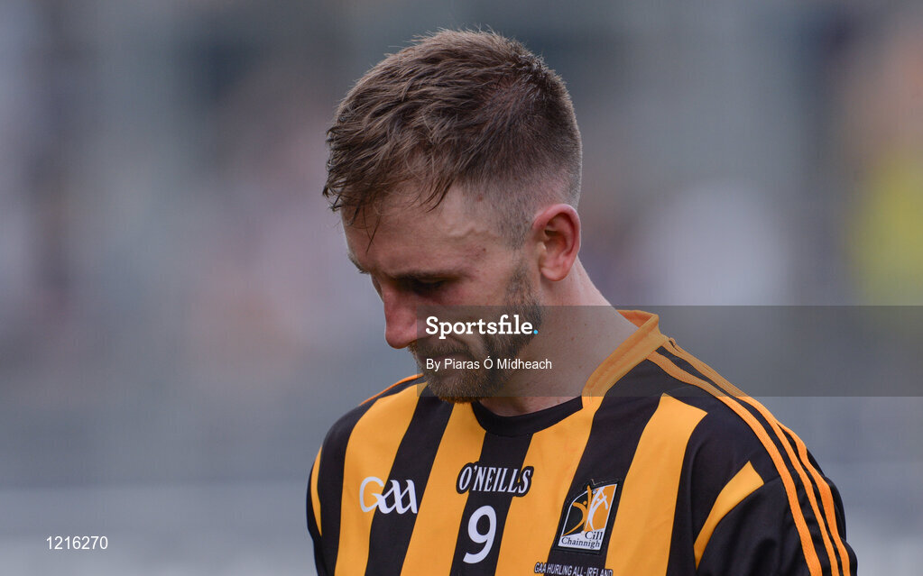 4 September 2016; Conor Fogarty of Kilkenny dejected after the GAA Hurling All-Ireland Senior Championship Final match between Kilkenny and Tipperary at Croke Park in Dublin. Photo by Piaras Ó Mídheach/Sportsfile