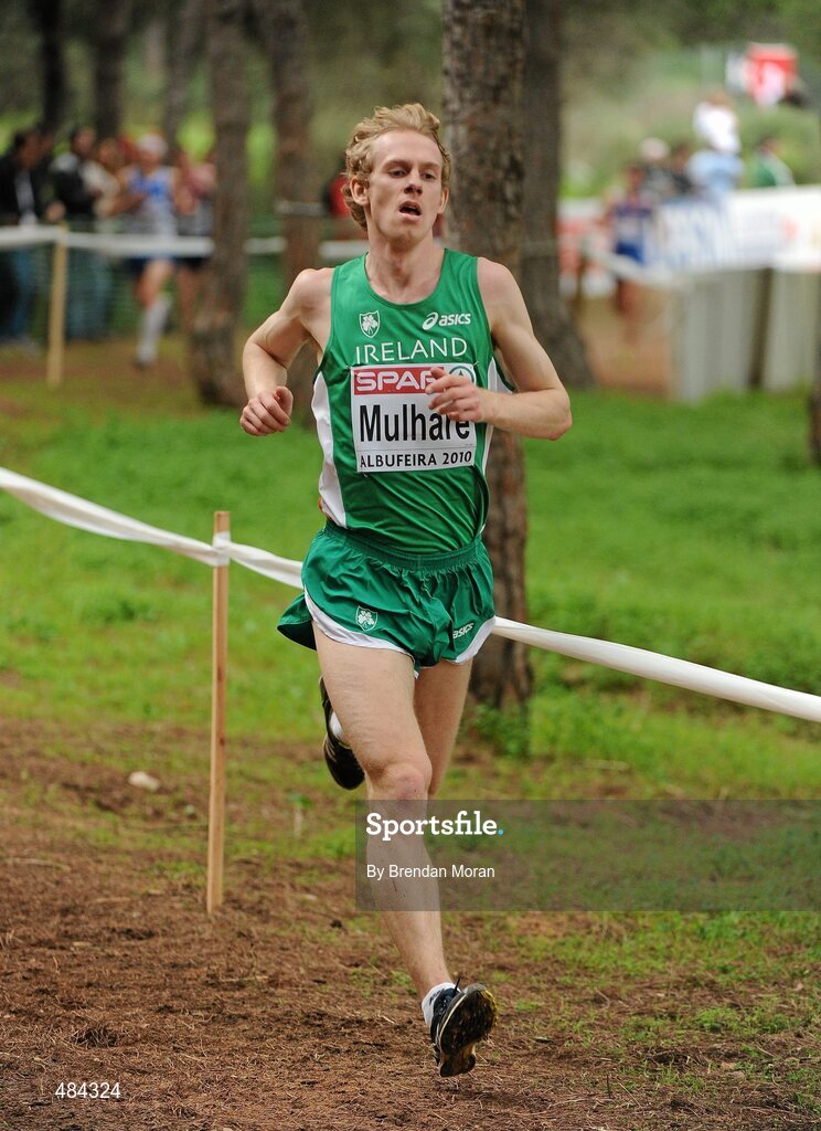12 December 2010; Ireland's Dan Muhare in action during the Senior Men's race. 17th SPAR European Cross Country Championships, Albufeira, Portugal. Picture credit: Brendan Moran / SPORTSFILE