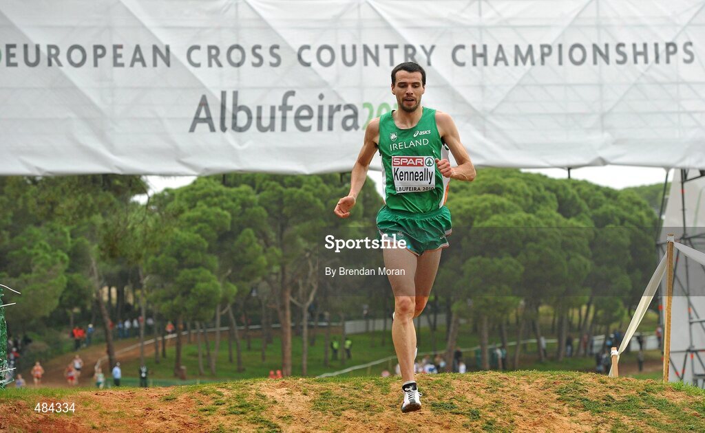 12 December 2010; Ireland's Mark Kenneally in action during the Senior Men's race. 17th SPAR European Cross Country Championships, Albufeira, Portugal. Picture credit: Brendan Moran / SPORTSFILE