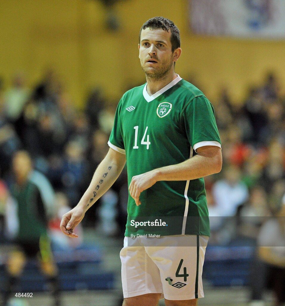 23 January 2011; Joseph Watson, Republic of Ireland. UEFA Futsal EURO 2011/12 Preliminary Round - Group F, Republic of Ireland v Israel, National Basketball Arena, Tallaght, Dublin. Picture credit: David Maher / SPORTSFILE