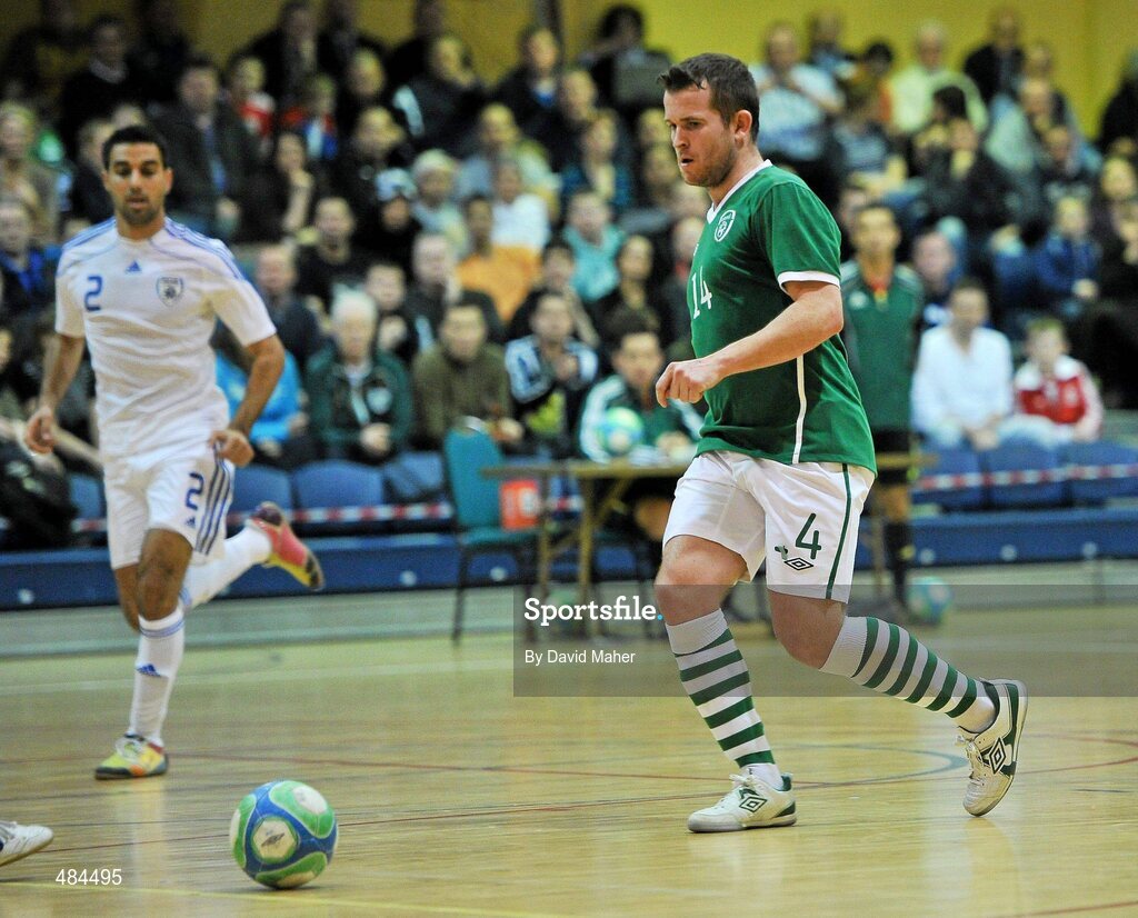 23 January 2011; Joseph Watson, Republic of Ireland. UEFA Futsal EURO 2011/12 Preliminary Round - Group F, Republic of Ireland v Israel, National Basketball Arena, Tallaght, Dublin. Picture credit: David Maher / SPORTSFILE