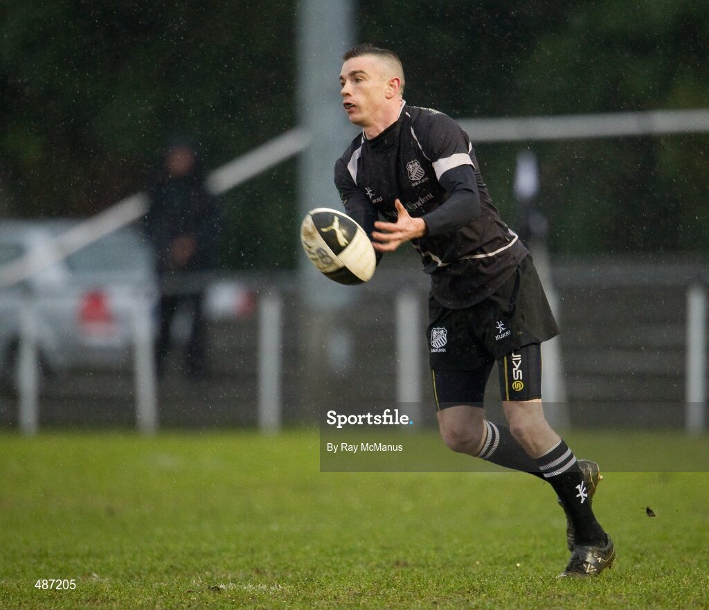 5 February 2011; Eddie Devitt, Old Belvedere. Ulster Bank All-Ireland League Division 1A, Old Belvedere v Blackrock College RFC, Anglesea Road, Ballsbridge, Dublin. Picture credit: Ray McManus / SPORTSFILE