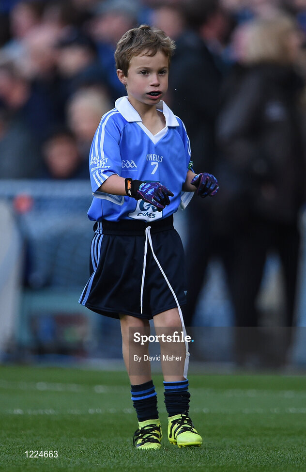 1 October 2016; Cathal Martin, Naomh Jude GAA, Templeogue, Dublin, during the INTO Cumann na mBunscol GAA Respect Exhibition Go Games at the GAA Football All-Ireland Senior Championship Final Replay match between Dublin and Mayo at Croke Park in Dublin. Photo by David Maher/Sportsfile
