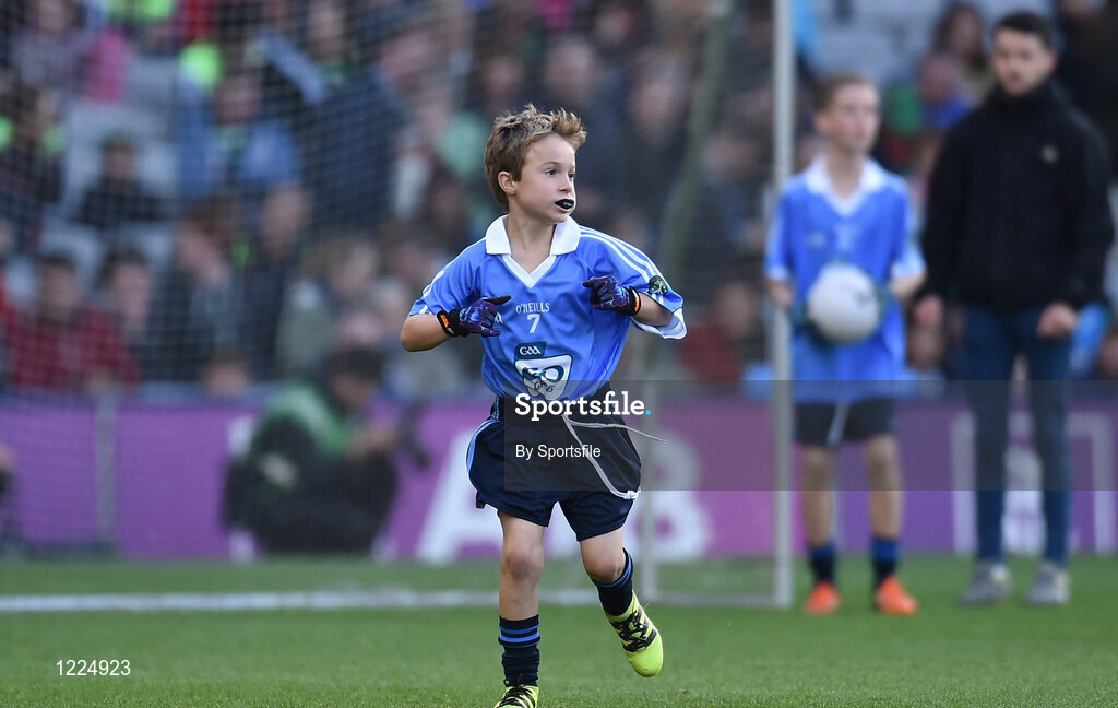 1 October 2016; Cathal Martin, Naomh Jude GAA, Templeogue, Dublin, during the INTO Cumann na mBunscol GAA Respect Exhibition Go Games at the GAA Football All-Ireland Senior Championship Final Replay match between Dublin and Mayo at Croke Park in Dublin. Photo by Sportsfile
