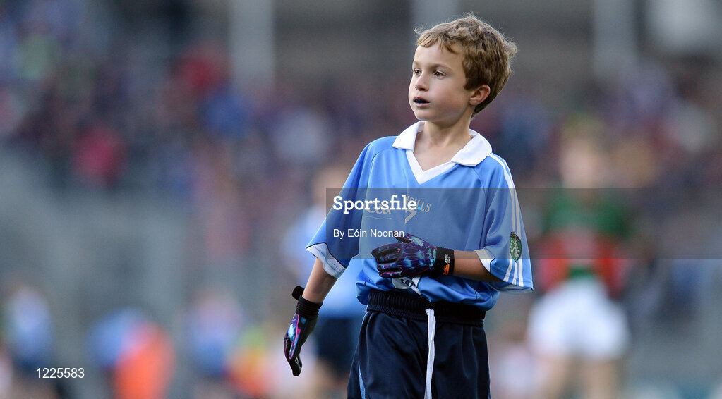 1 October 2016; Cathal Martin, Naomh Jude GAA, Templeogue, Dublin, during the INTO Cumann na mBunscol GAA Respect Exhibition Go Games at the GAA Football All-Ireland Senior Championship Final Replay match between Dublin and Mayo at Croke Park in Dublin. Photo by Eóin Noonan/Sportsfile