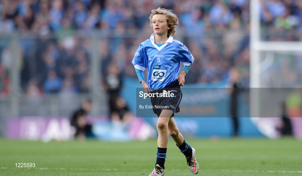 1 October 2016; Padraic Kehoe, O'Dwyers GAA, Balbriggan, Dublin, during the INTO Cumann na mBunscol GAA Respect Exhibition Go Games at the GAA Football All-Ireland Senior Championship Final Replay match between Dublin and Mayo at Croke Park in Dublin. Photo by Eóin Noonan/Sportsfile