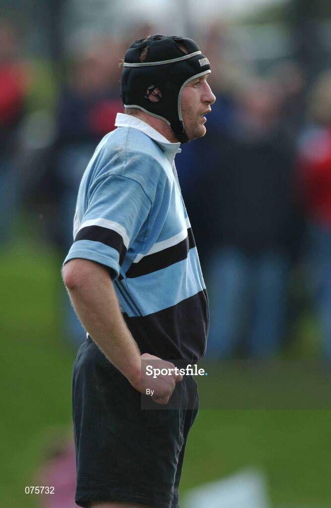 27 October 2001; John Casserly, Galwegians. Picture credit; Ray McManus / SPORTSFILE *EDI*