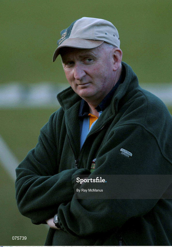 27 October 2001; John McClean, UCD Director of Rugby. Picture credit; Ray McManus / SPORTSFILE *EDI*
