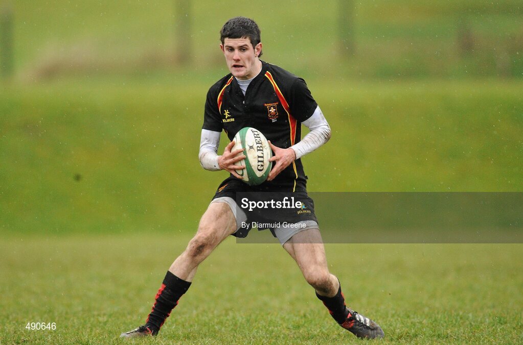 16 February 2011; Jamie McGarry, Ardscoil Ris. Avonmore Milk Munster Schools Senior Cup, Ardscoil Ris v Rockwell College, Clanwilliam RFC, Tipperary Town, Tipperary. Picture credit: Diarmuid Greene / SPORTSFILE
