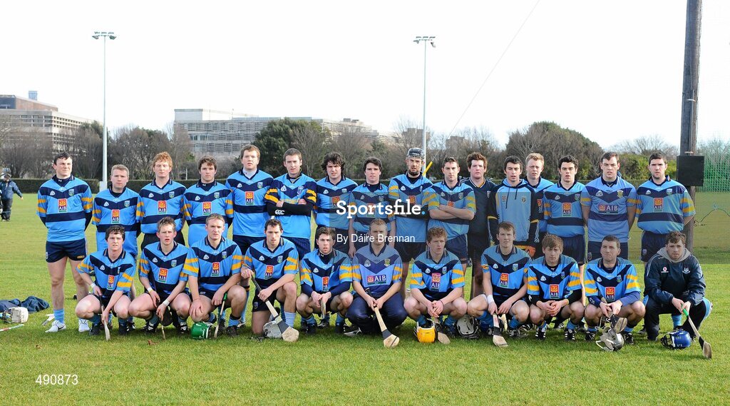 8 February 2011; The UCD panel. Ulster Bank Fitzgibbon Cup Group 2, UCD v Limerick IT, UCD, Belfield, Dublin. Picture credit: Dáire Brennan / SPORTSFILE