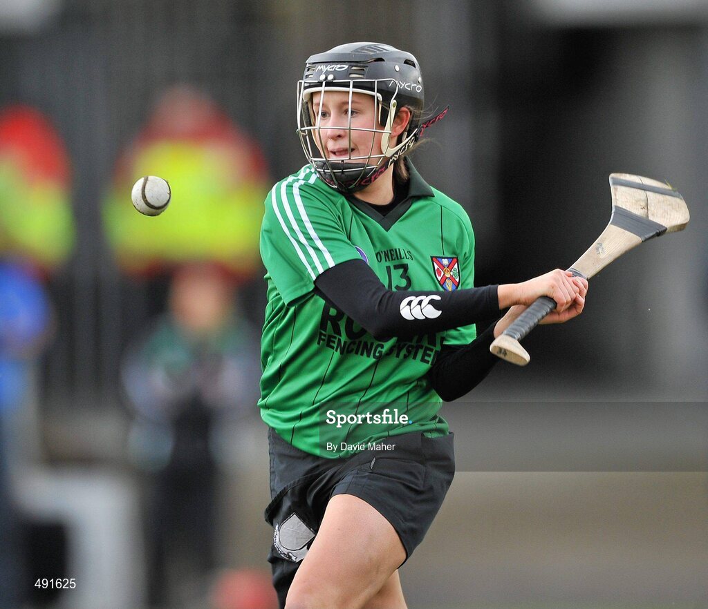 20 February 2011; Sinead Cassidy, Queens University Belfast. Purcell Cup Final, DCU v Queens University Belfast, Pearse Stadium, Salthill, Galway. Picture credit: David Maher / SPORTSFILE