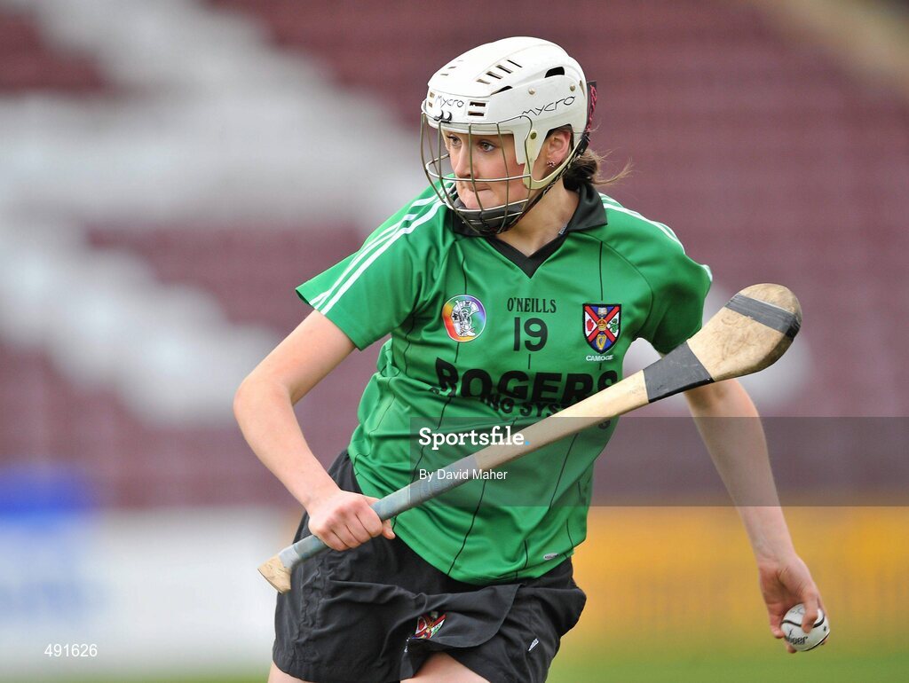 20 February 2011; Siobhan McKeague, Queens University Belfast. Purcell Cup Final, DCU v Queens University Belfast, Pearse Stadium, Salthill, Galway. Picture credit: David Maher / SPORTSFILE