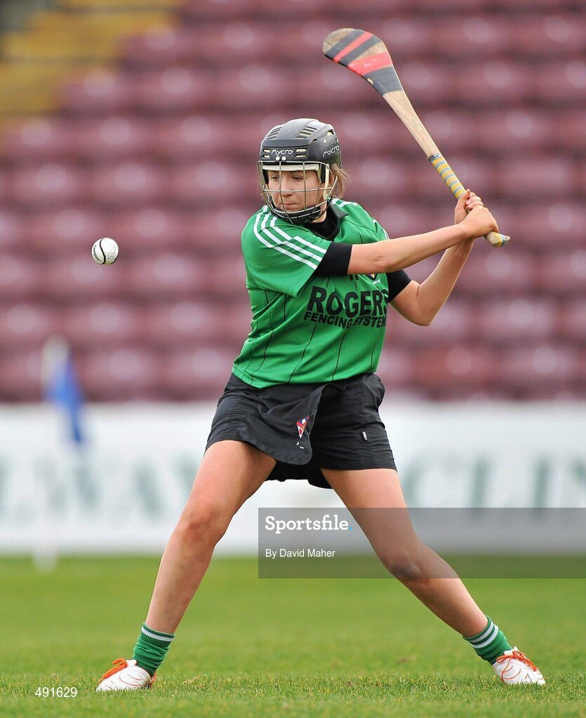 20 February 2011; Colette McSorley, Queens University Belfast. Purcell Cup Final, DCU v Queens University Belfast, Pearse Stadium, Salthill, Galway. Picture credit: David Maher / SPORTSFILE