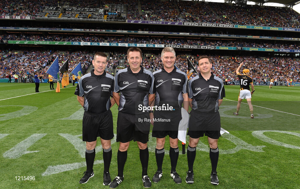4 September 2016; Match official before the GAA Hurling All-Ireland Senior Championship Final match between Kilkenny and Tipperary at Croke Park in Dublin. Photo by Ray McManus/Sportsfile