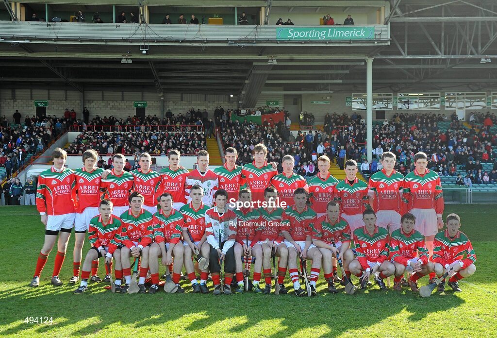 27 February 2011; The Charleville CBS squad. Dr. Harty Cup Final, Ardscoil Ris v Charleville CBS, Gaelic Grounds, Limerick. Picture credit: Diarmuid Greene / SPORTSFILE