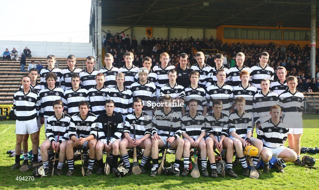 2 March 2011; The St Kierans College squad. Leinster Colleges Senior A Hurling Championship Final, Castlecomer CS v St Kieran’s College, Nowlan Park, Kilkenny. Picture credit: Ken Sutton / SPORTSFILE