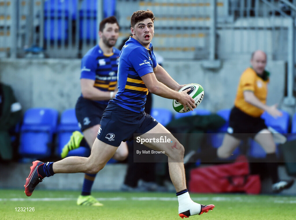 22 October 2016; Jimmy O'Brien of Leinster A during the British & Irish Cup Pool 4 match between Leinster A and Nottingham Rugby at Donnybrook Stadium in Donnybrook, Dublin. Photo by Matt Browne/Sportsfile