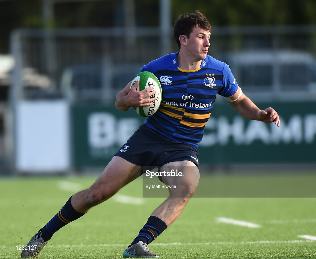 22 October 2016; Hugo Keenan of Leinster A during the British & Irish Cup Pool 4 match between Leinster A and Nottingham Rugby at Donnybrook Stadium in Donnybrook, Dublin. Photo by Matt Browne/Sportsfile