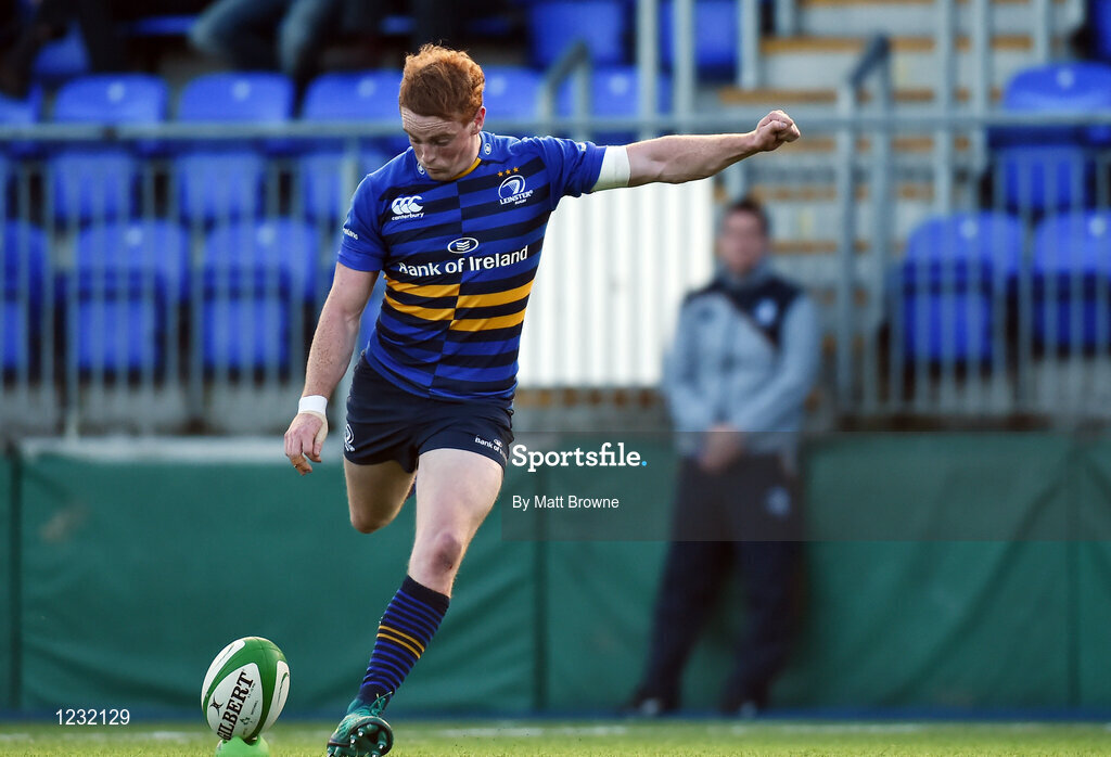22 October 2016; Cathal Marsh of Leinster A during the British & Irish Cup Pool 4 match between Leinster A and Nottingham Rugby at Donnybrook Stadium in Donnybrook, Dublin. Photo by Matt Browne/Sportsfile
