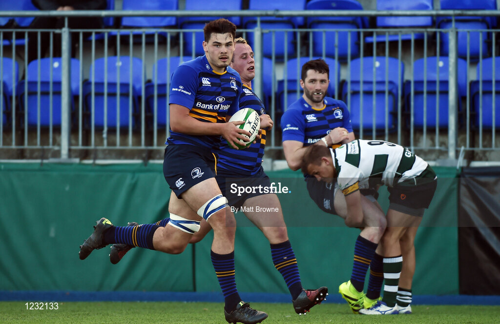 22 October 2016; Max Deegan of Leinster A during the British & Irish Cup Pool 4 match between Leinster A and Nottingham Rugby at Donnybrook Stadium in Donnybrook, Dublin. Photo by Matt Browne/Sportsfile
