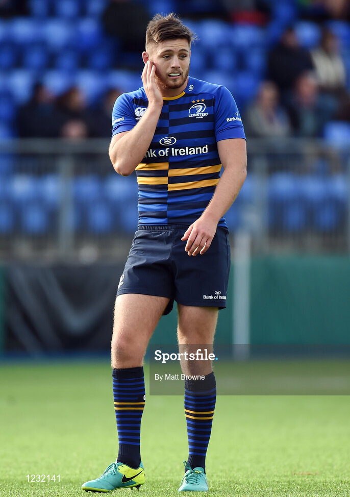 22 October 2016; Ross Byrne of Leinster A during the British & Irish Cup Pool 4 match between Leinster A and Nottingham Rugby at Donnybrook Stadium in Donnybrook, Dublin. Photo by Matt Browne/Sportsfile