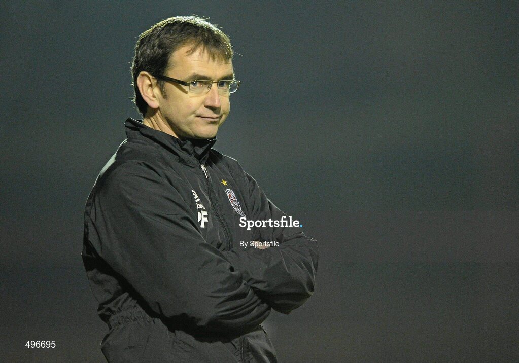 11 March 2011; Bohemians manager Pat Fenlon during the game. Airtricity League Premier Division, Bohemians v Drogheda United, Dalymount Park, Dublin. Photo by Sportsfile