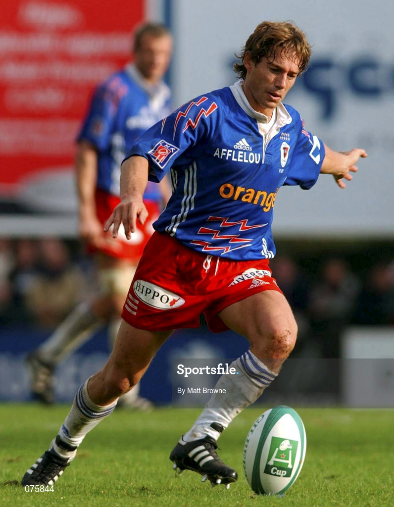 27 October 2001; Diego Dominguez of Stade Francais during the Heineken Cup Pool 2 match between Stade Francais and Ulster at Stade Jean-Bouin in Paris, France. Photo by Matt Browne/Sportsfile