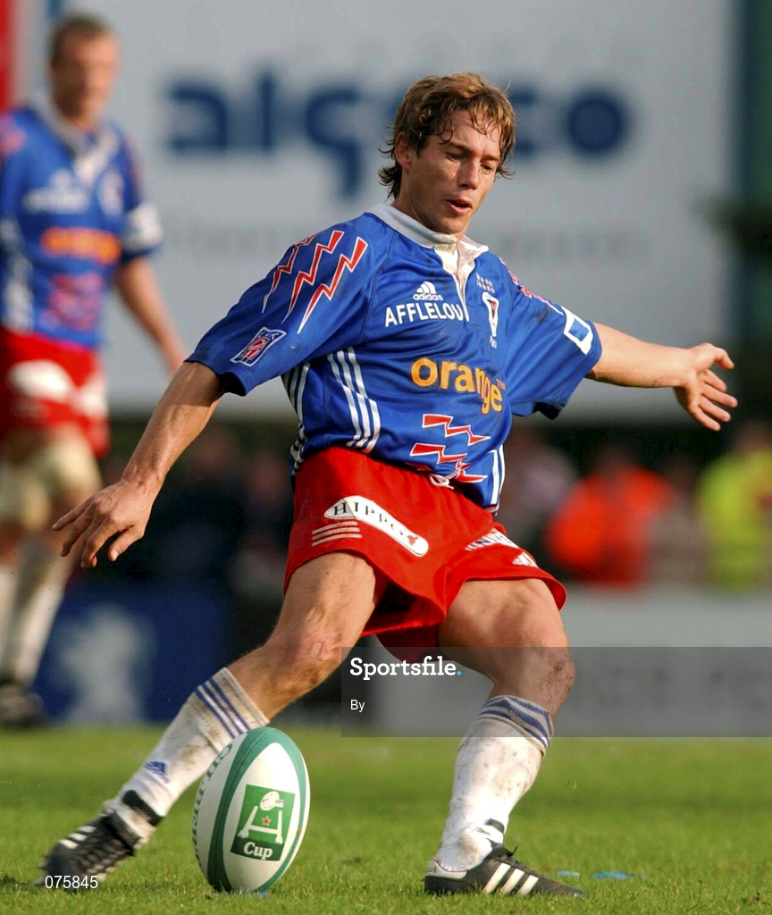 27 October 2001; Diego Dominguez, Stade Francais. Rugby. Picture credit; Matt Browne / SPORTSFILE  *EDI*