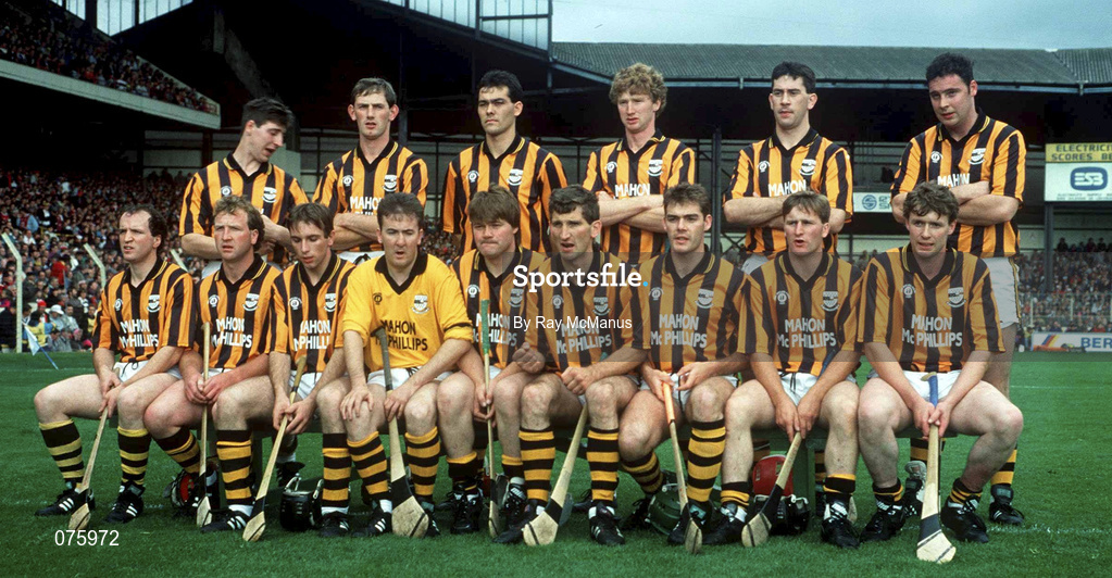 6 September 1992; The Kilkenny team ahead of the All-Ireland Senior Hurling Championship Semi-Final match between Kilkenny and Galway at Croke Park in Dublin. Photo by Ray McManus/Sportsfile