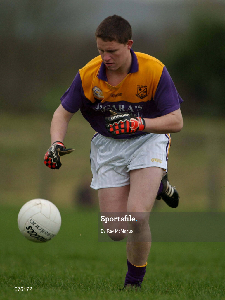 4 November 2001; John Nolan of Roscommon Gaels during the AIB Connacht Club Senior Football Championship Semi-final match between Charlestown Sarsfields and Roscommon Gaels at Fr O'Hara Memorial Park in Charlestown, Mayo. Photo by Ray McManus/Sportsfile