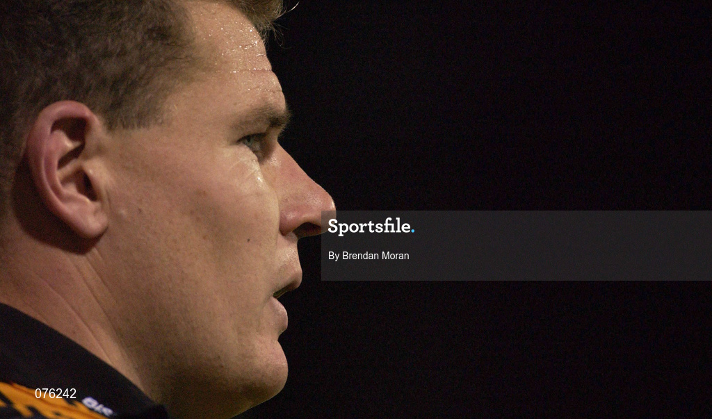 26 October 2001; Matt Mostyn of Newport during the Heineken Cup Pool 6 Round 3 match between Leinster and Newport at Donnybrook Stadium in Dublin. Photo by Brendan Moran/Sportsfile