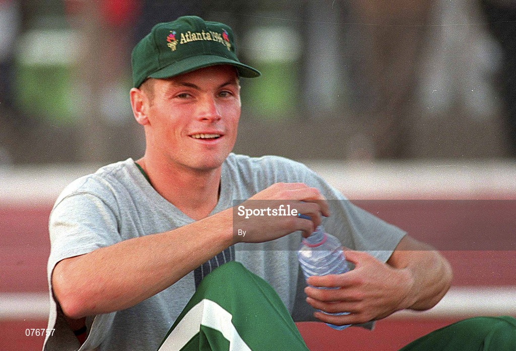 24 June 1995; Jonathan Kron, Long Jump, Athletics. Picture credit; Matt Browne/SPORTSFILE