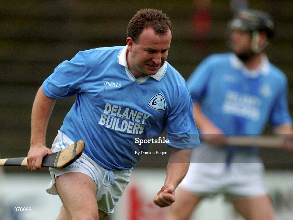 14 October 2001; Adrian Ronan of Graigue Ballycallan during the AIB Kilkenny Senior Club Championship Hurling Final match between O'Loughlin Gaels and Graigue Ballycallan at Nowlan Park in Kilkenny. Photo by Damien Eagers/Sportsfile