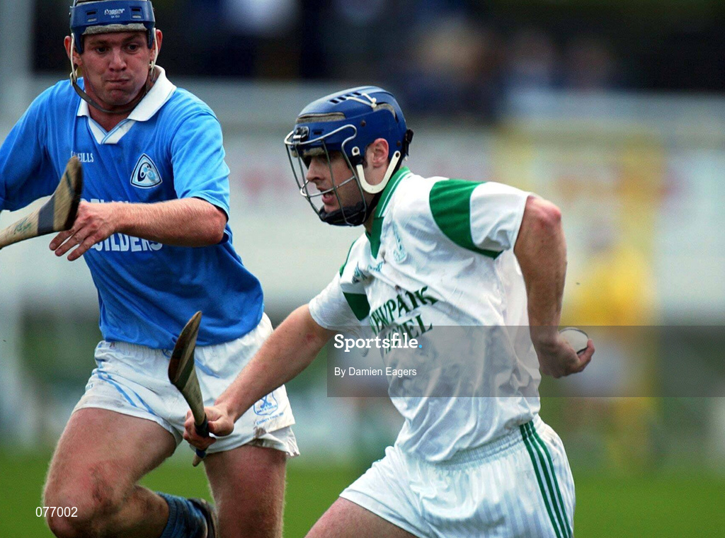 14 October 2001; Alan Geoghegan of O'Loughlin Gaels during the AIB Kilkenny Senior Club Championship Hurling Final match between O'Loughlin Gaels and Graigue Ballycallan at Nowlan Park in Kilkenny. Photo by Damien Eagers/Sportsfile